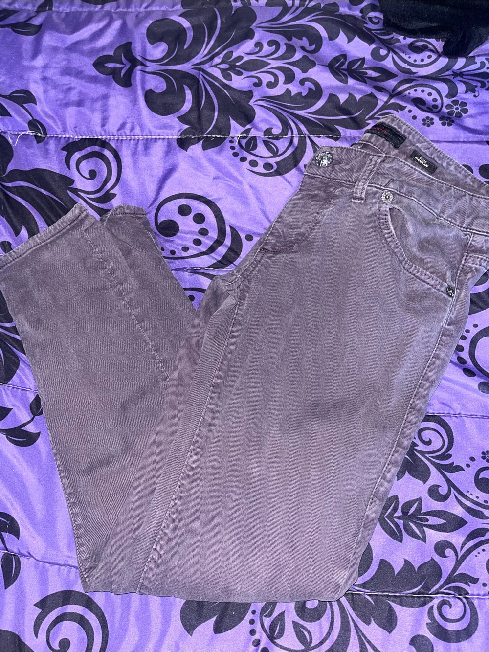 Miss Sixty Mauve Straight-Leg Jeans